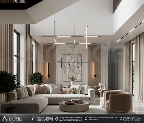 Modern Villa Living Room 3
